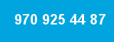 970 925 44 87